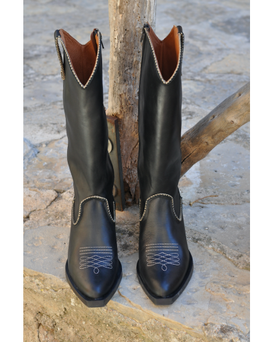 Bota Sauvage Negro
