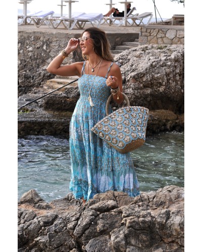 Vestido Lily Aqua