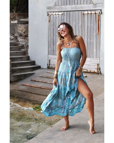 Vestido Lily Aqua