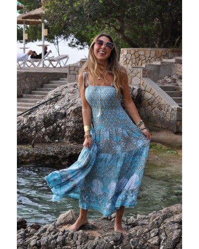 Vestido Lily Aqua