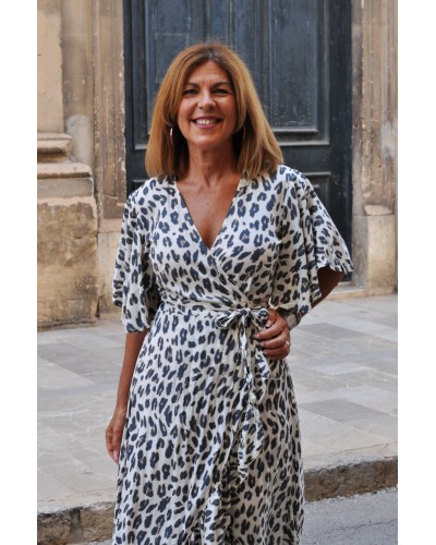 Vestido Shana Leopard