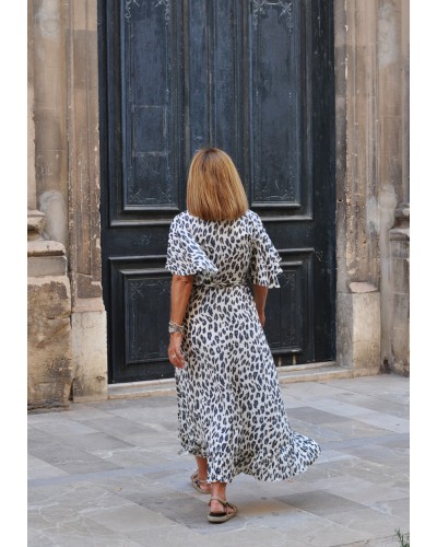 Vestido Shana Leopard