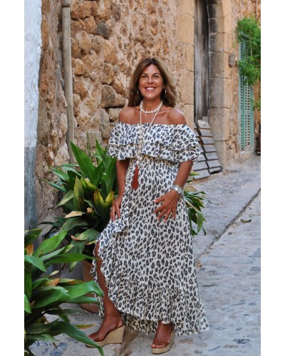 Vestido Bambo Leopard