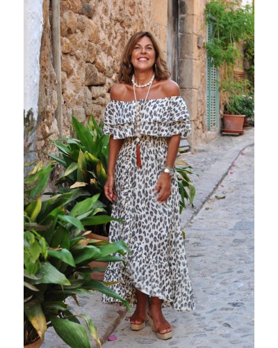 Vestido Bambo Leopard