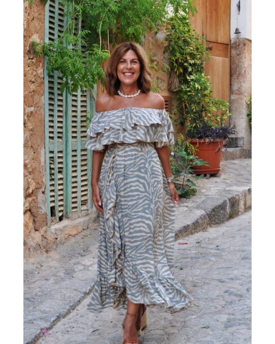 Vestido Bambo Zebra