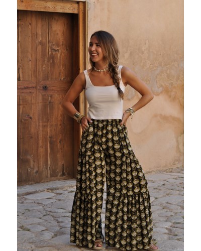 Pantalón Boho Étnico