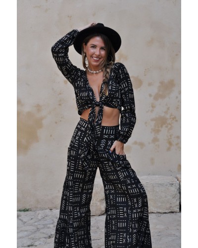 Gipsy Long Pant Black