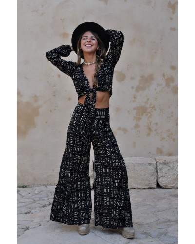 Gipsy Long Pant Black