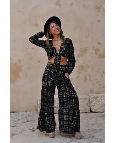 Gipsy Long Pant Black