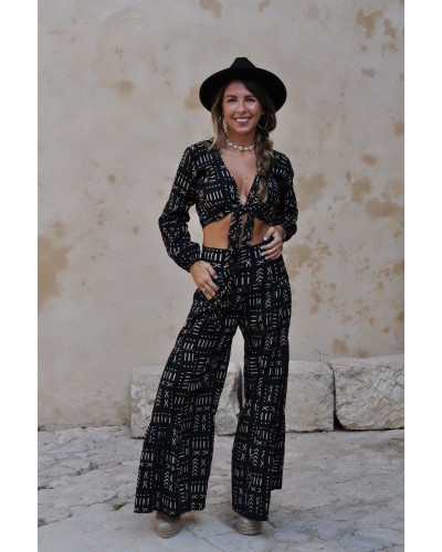 Gipsy Long Pant Black