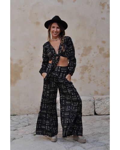 Gipsy Long Pant Black