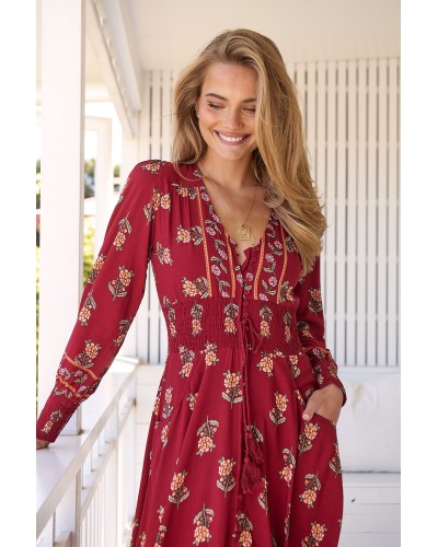 Sabrina Grenache dress