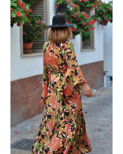 Dress/Kimono Java Flower