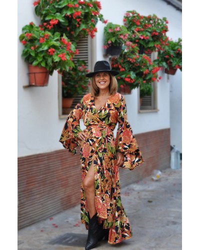 Vestido/Kimono Java Flower