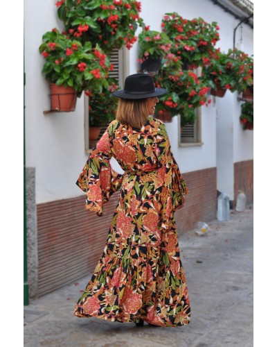 Vestido/Kimono Java Flower