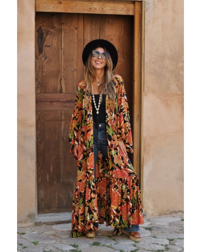 Dress/Kimono Java Flower