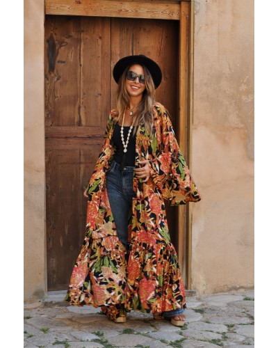 Dress/Kimono Java Flower