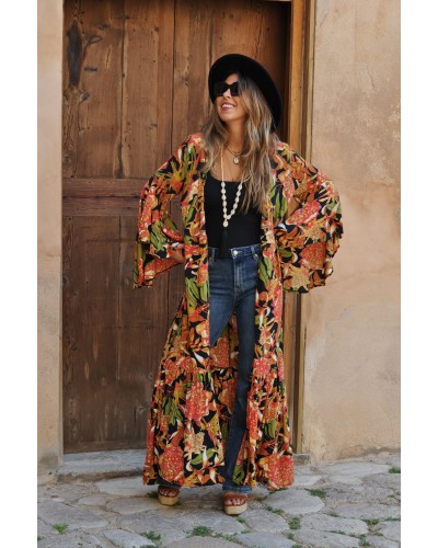 Dress/Kimono Java Flower