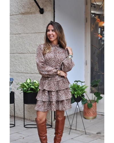 Vestido Marta Brown