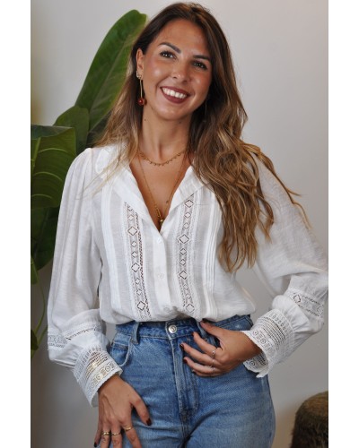 Blusa Lidia White