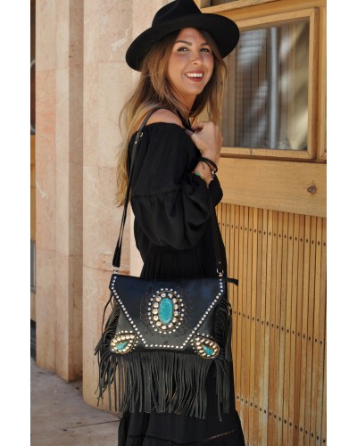 Bolso Tanzania Boho Black