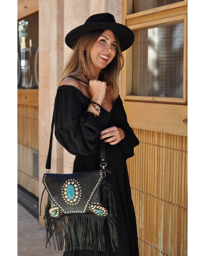 Bolso Tanzania Boho Black