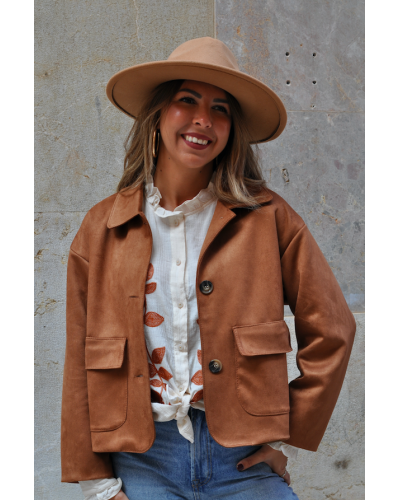 Antelina Camel Jacket