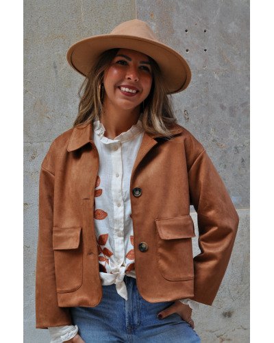 Antelina Camel Jacket