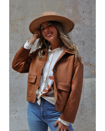 Antelina Camel Jacket