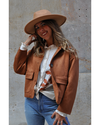 Antelina Camel Jacket