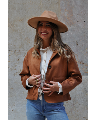 Antelina Camel Jacket