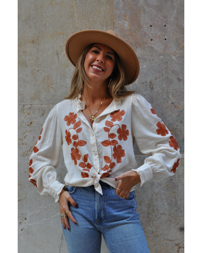 Blusa Teresa Camel