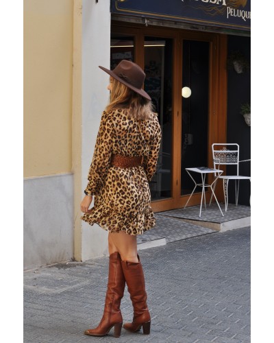 Vestido Musy Leopard