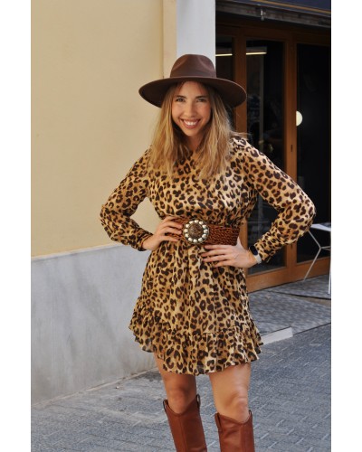 Vestido Musy Leopard