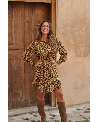 Vestido Musy Leopard