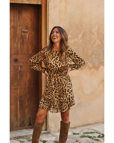 Vestido Musy Leopard