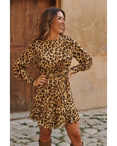 Vestido Musy Leopard