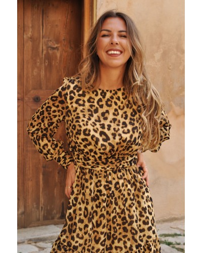 Vestido Musy Leopard