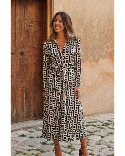 Printed Laia Dress