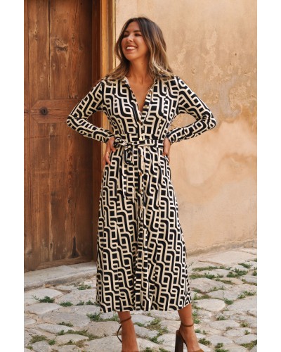 Printed Laia Dress