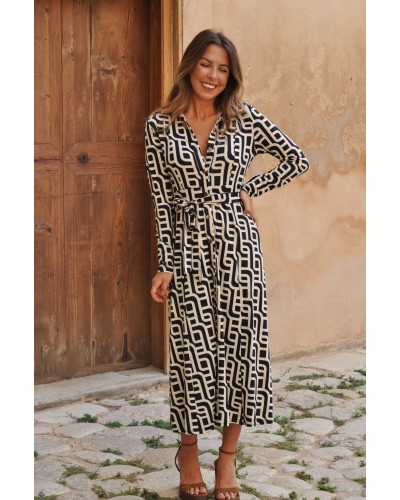 Printed Laia Dress