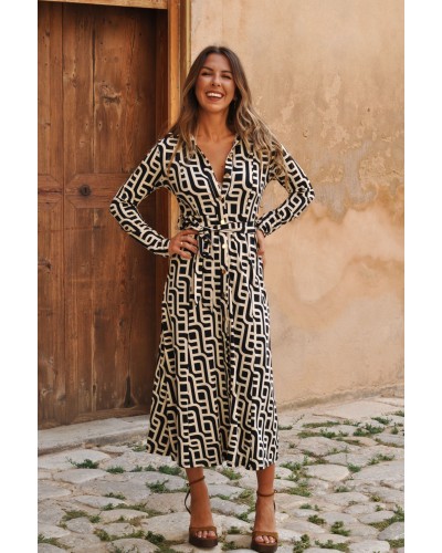 Printed Laia Dress