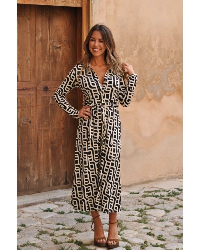 Printed Laia Dress