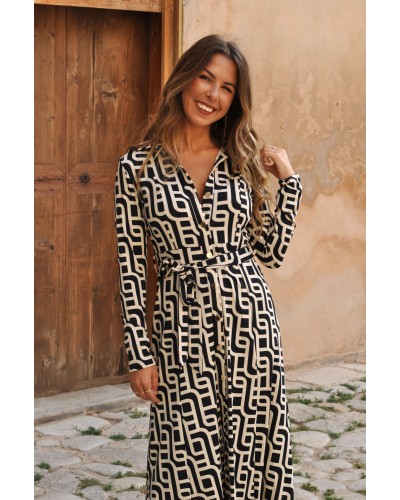 Printed Laia Dress