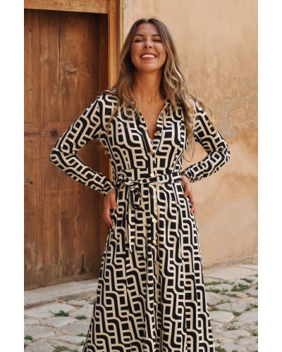 Printed Laia Dress