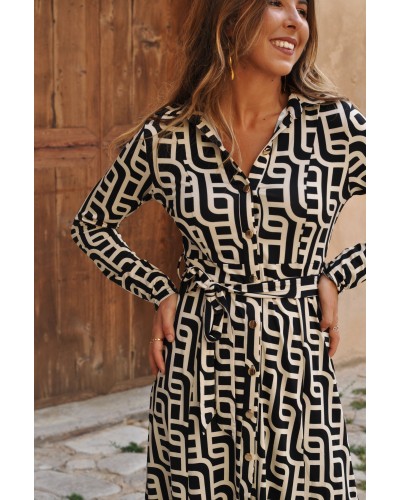 Printed Laia Dress