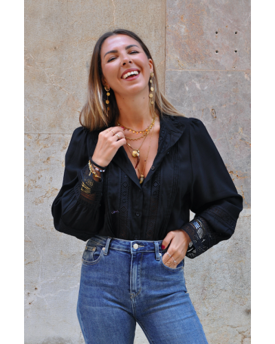 Blusa Lidia Negro