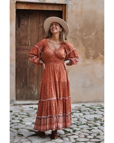 Vestido Denisse Camels